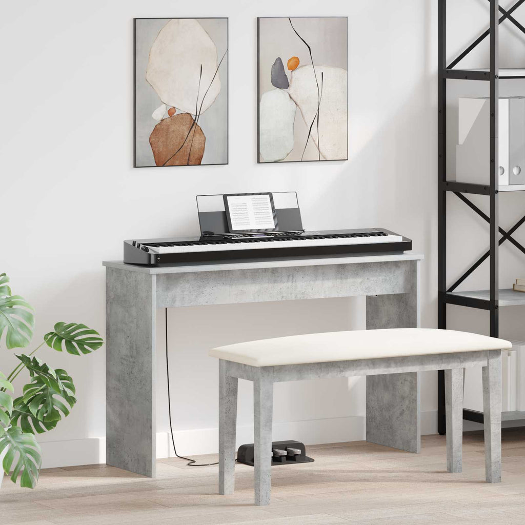 Soporte para teclado 100 x 32 x 64 cm Madera de ingeniería