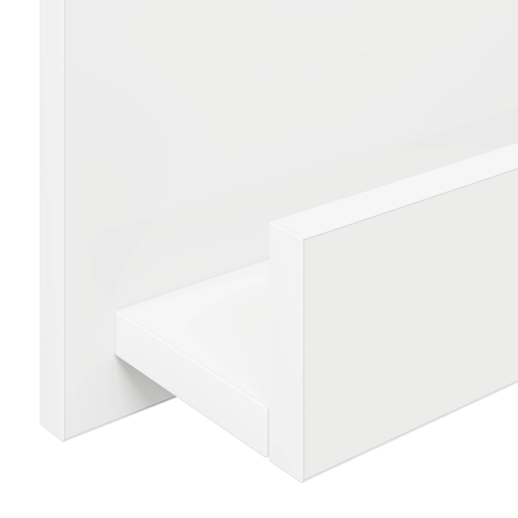 Estante de revistas 43 x 11 x 102 cm Madera de ingeniería