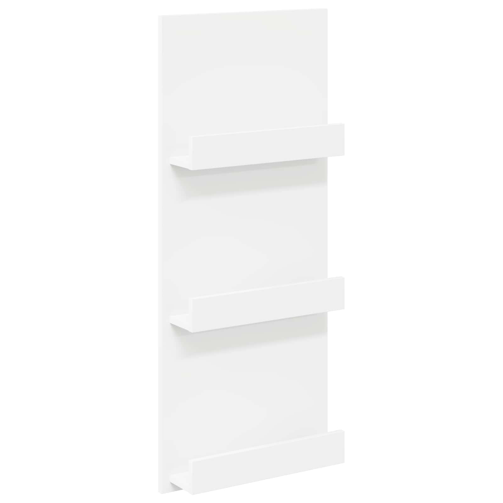 Estante de revistas 43 x 11 x 102 cm Madera de ingeniería