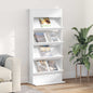 Magazine Rack 70 x 41 x 126 cm Engineered Wood