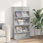 Magazine Rack 70 x 41 x 126 cm Engineered Wood