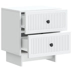Armario de Noche 2 pcs 43 x 34,5 x 47,5 cm Madera de Ingeniería