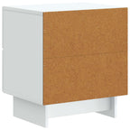 Armario de Noche 2 pcs 43 x 34,5 x 47,5 cm Madera de Ingeniería