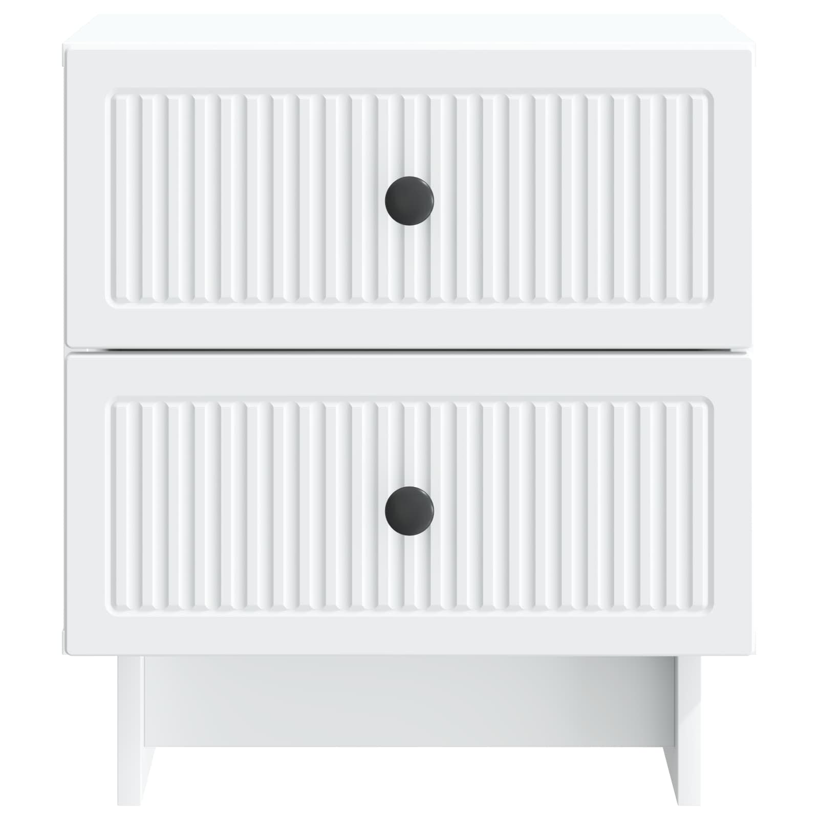 Armario de Noche 2 pcs 43 x 34,5 x 47,5 cm Madera de Ingeniería