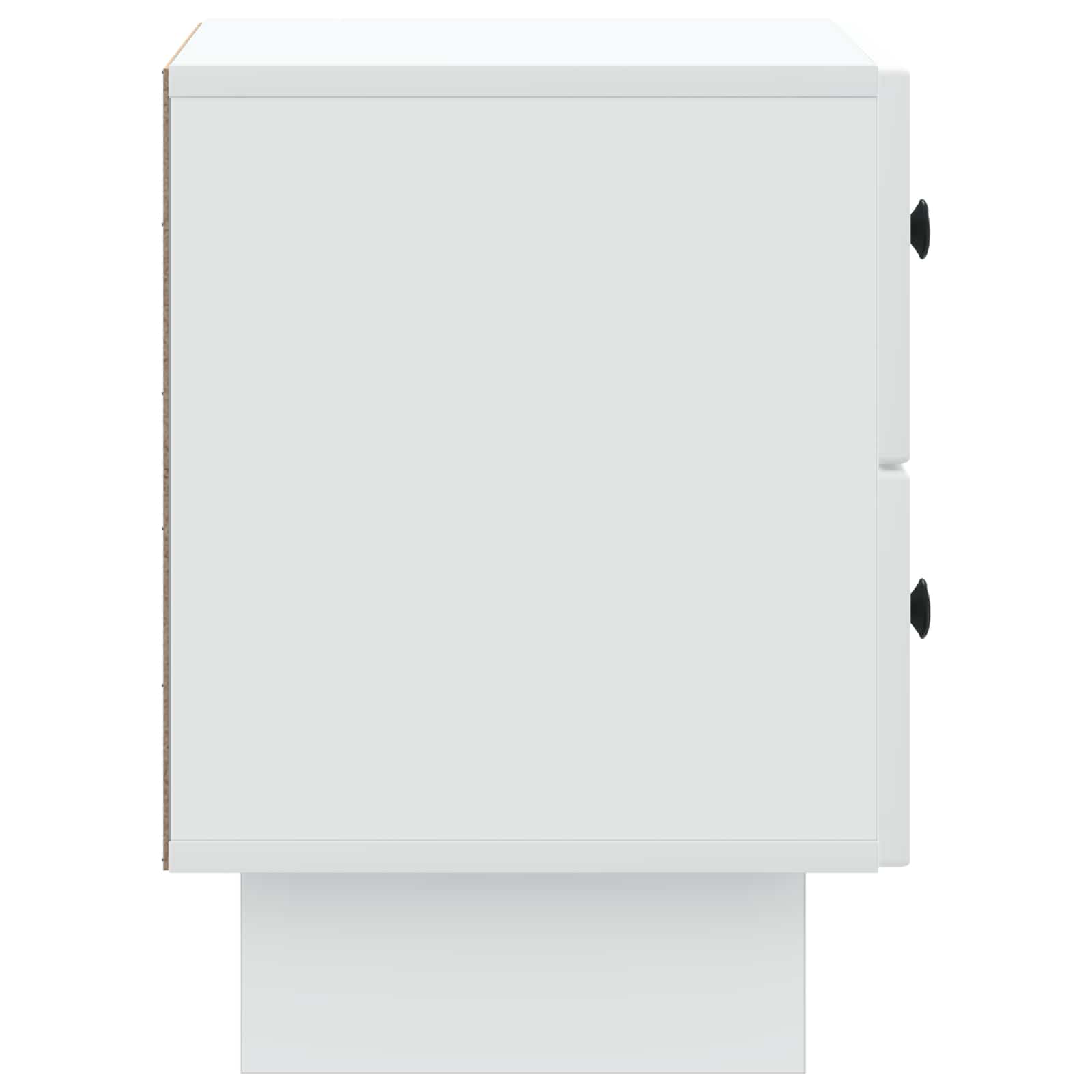 Armario de Noche 2 pcs 43 x 34,5 x 47,5 cm Madera de Ingeniería