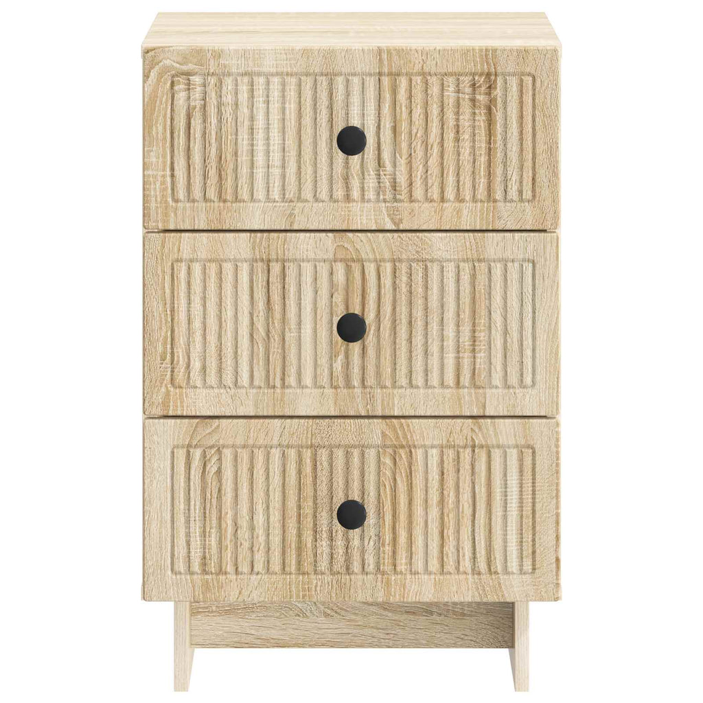 Armario de Noche con cajón Roble Sonoma 43 x 41 x 66,5 cm