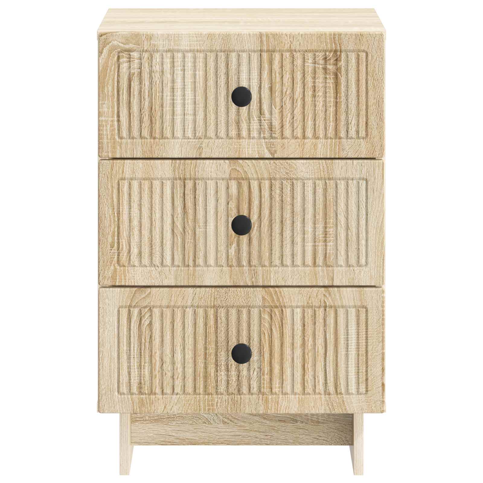 Armario de Noche con cajón Roble Sonoma 43 x 41 x 66,5 cm