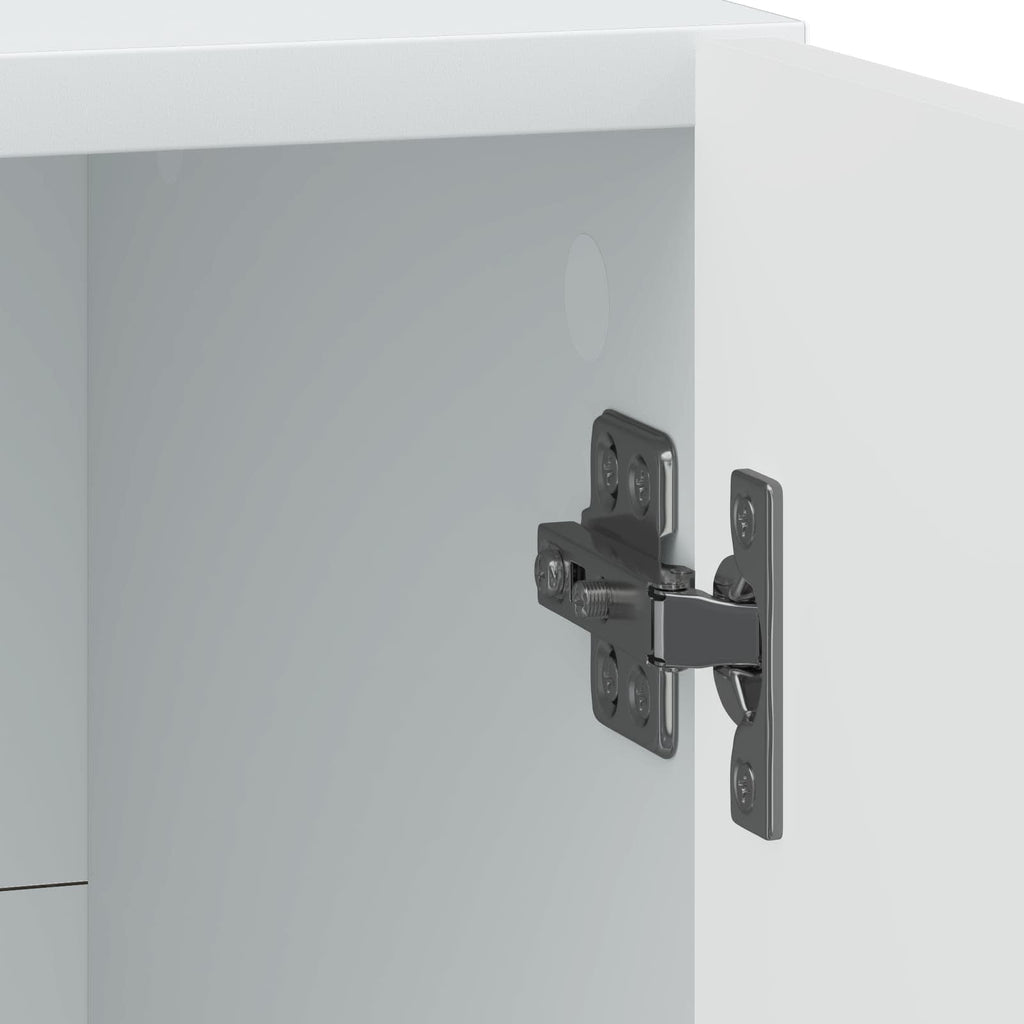 Armario de Noche 2 pcs 43 x 34,5 x 50 cm Madera de Ingeniería