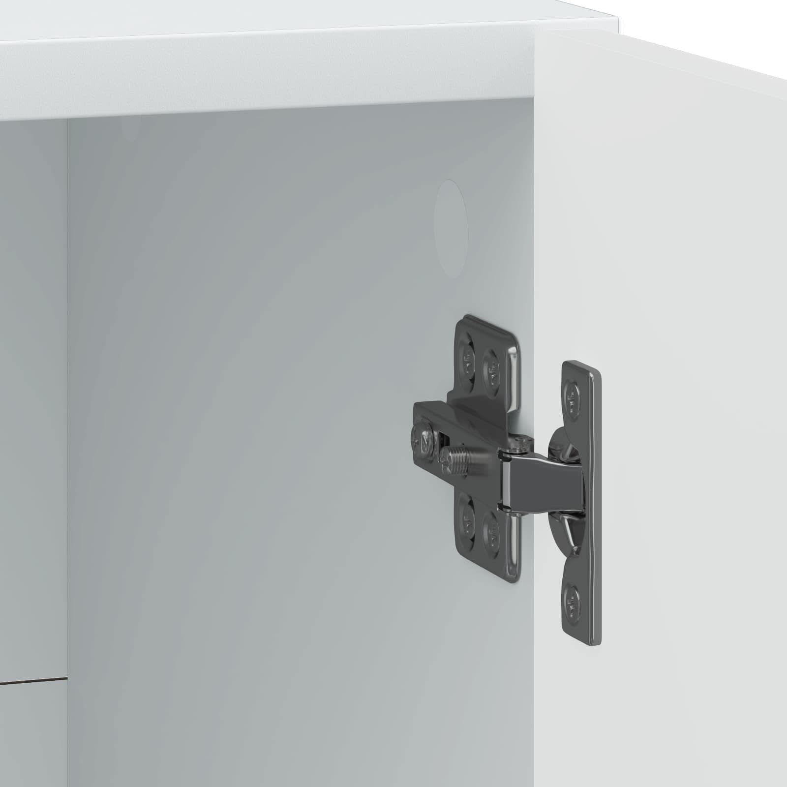 Armario de Noche 2 pcs 43 x 34,5 x 50 cm Madera de Ingeniería