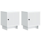 Armario de Noche 2 pcs 43 x 34,5 x 50 cm Madera de Ingeniería