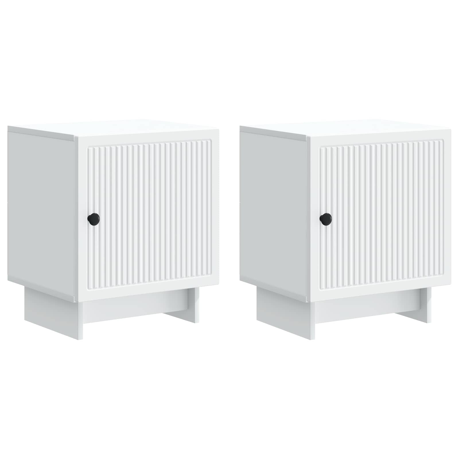 Armario de Noche 2 pcs 43 x 34,5 x 50 cm Madera de Ingeniería
