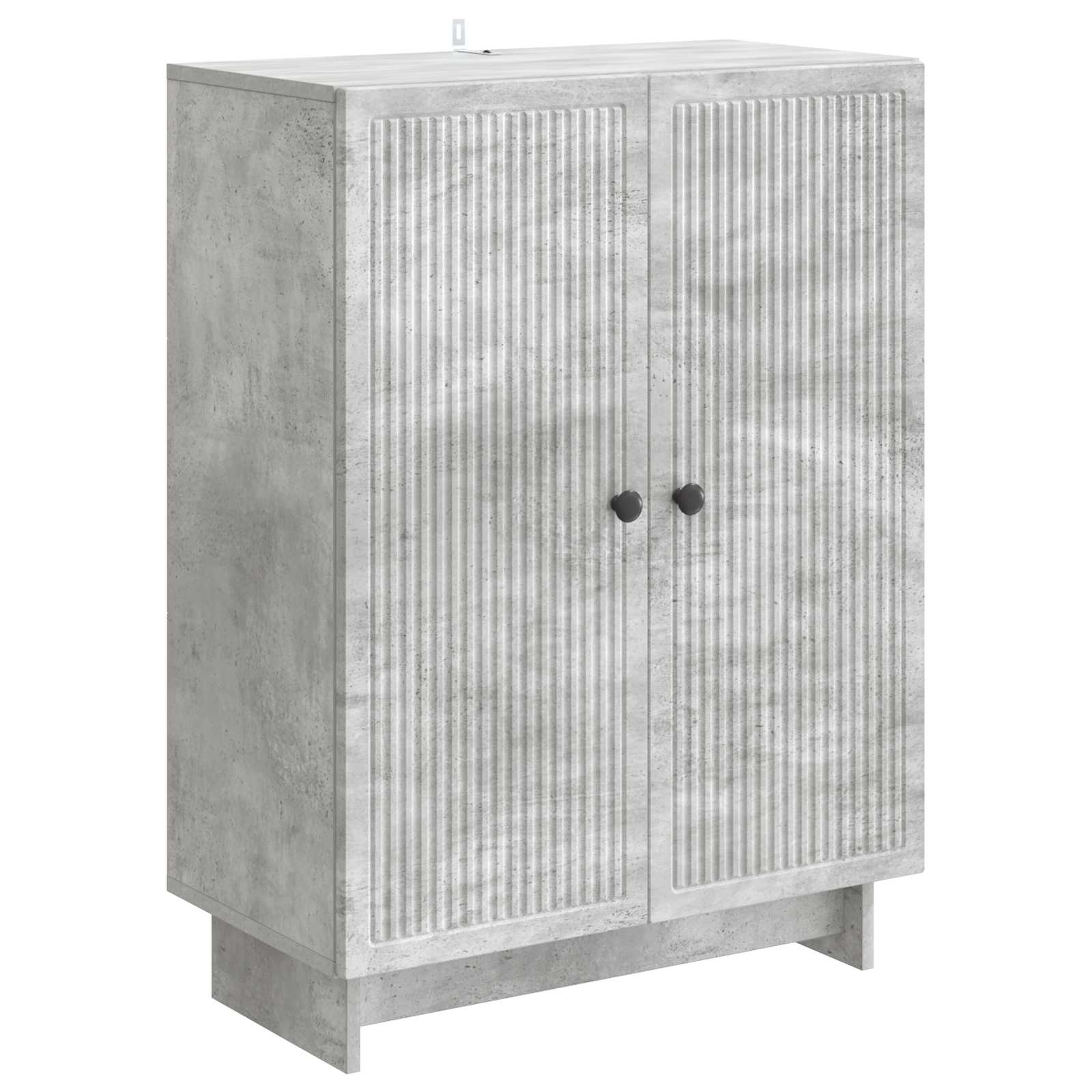 High Gloss Sideboard 66 x 34.5 x 90 cm Engineered Wood