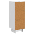 Aparador Blanco Brillante 33 x 34,5 x 90 cm