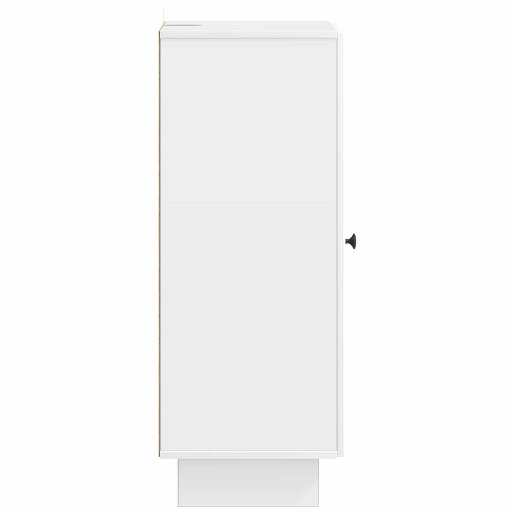 Aparador Blanco Brillante 33 x 34,5 x 90 cm