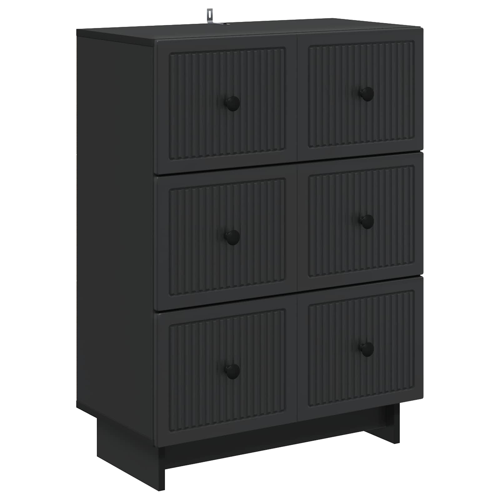High Gloss Chest of Drawers 66 x 34.5 x 90 cm Engineered Wood