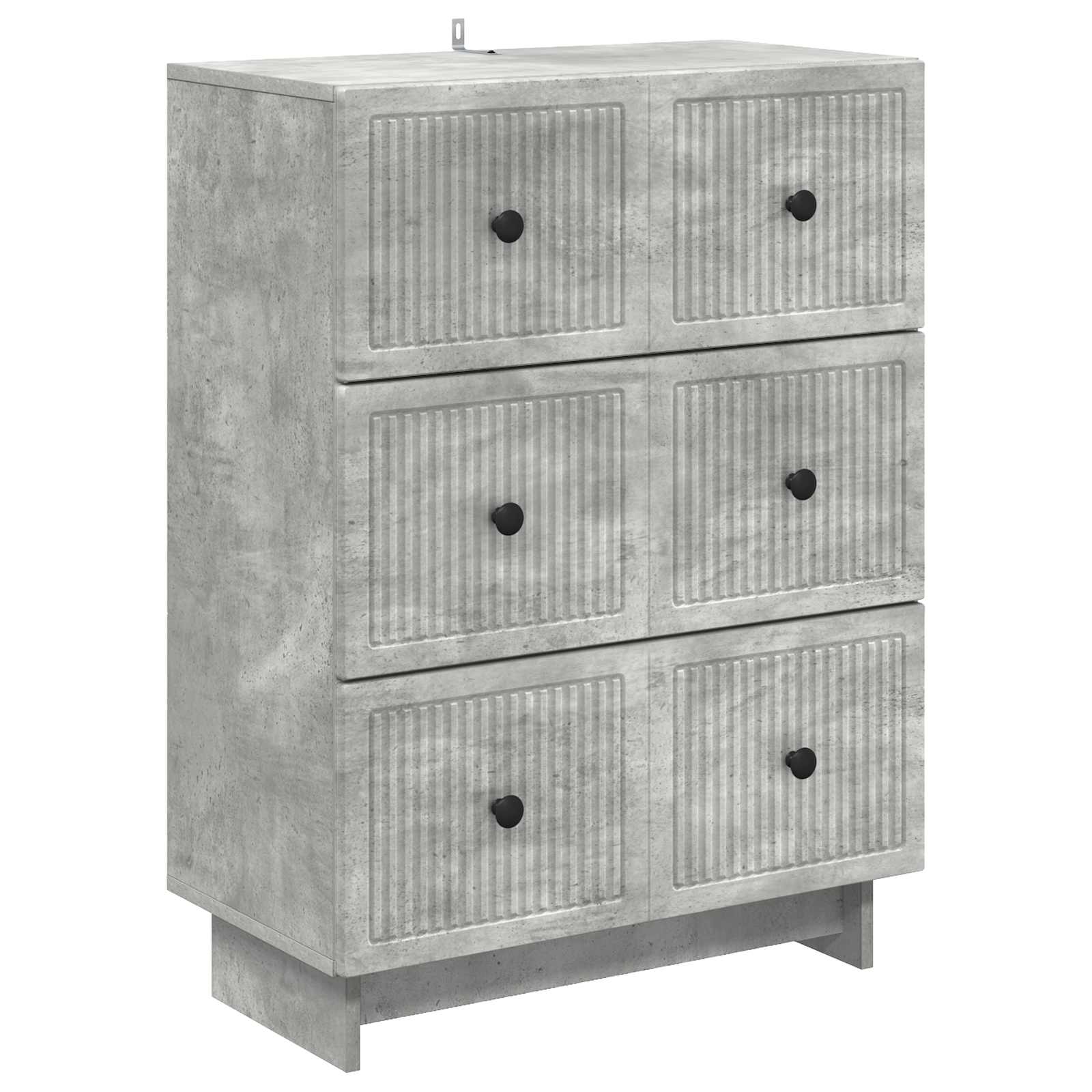 High Gloss Chest of Drawers 66 x 34.5 x 90 cm Engineered Wood
