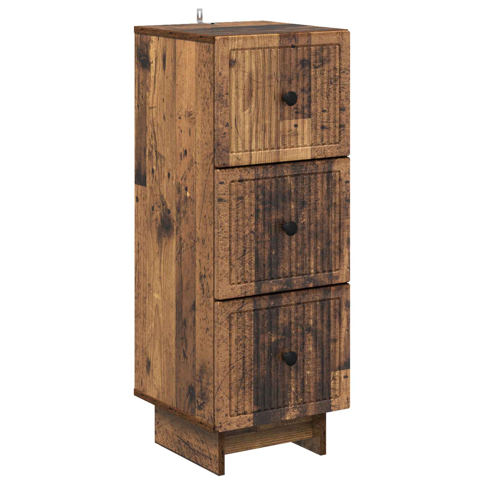 Cajonera Brillante 33 x 34,5 x 90 cm Madera de Ingeniería
