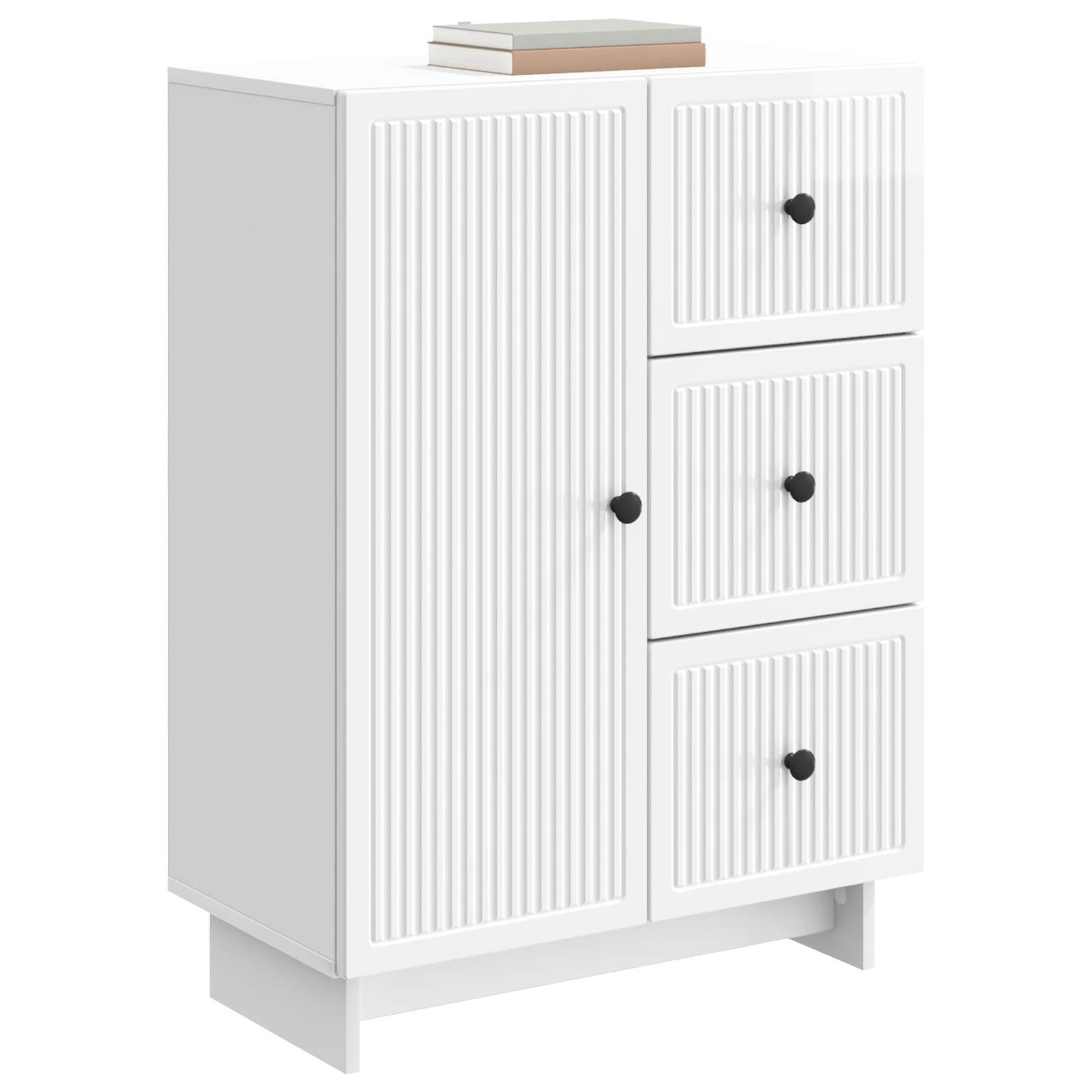 Aparador Brillante 66 x 34,5 x 90 cm Madera de Ingeniería
