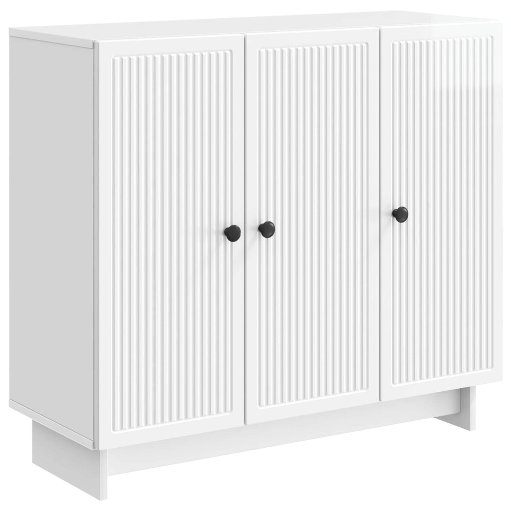 Aparador Brillante 89 x 34,5 x 80 cm Madera de Ingeniería