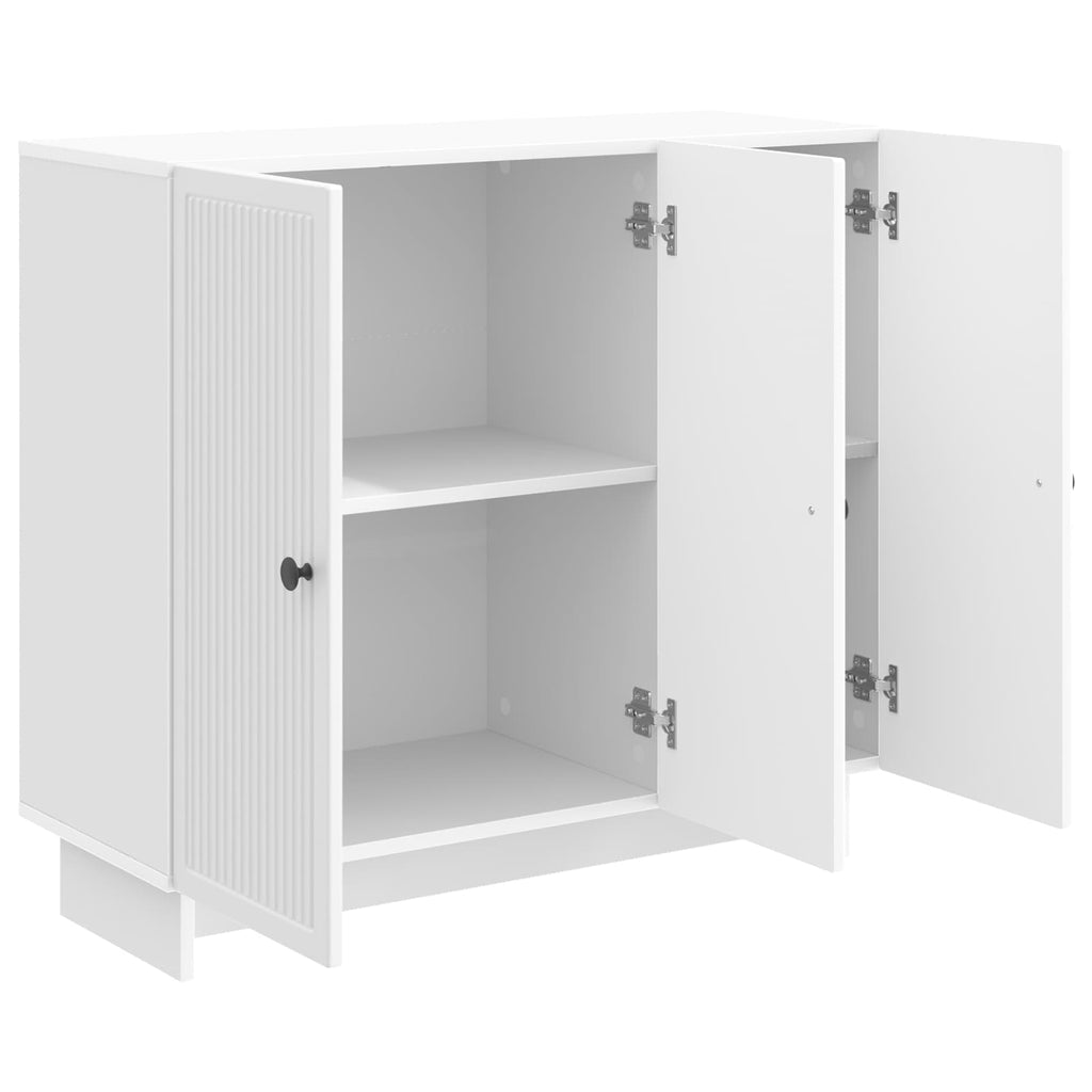 Aparador Brillante 89 x 34,5 x 80 cm Madera de Ingeniería