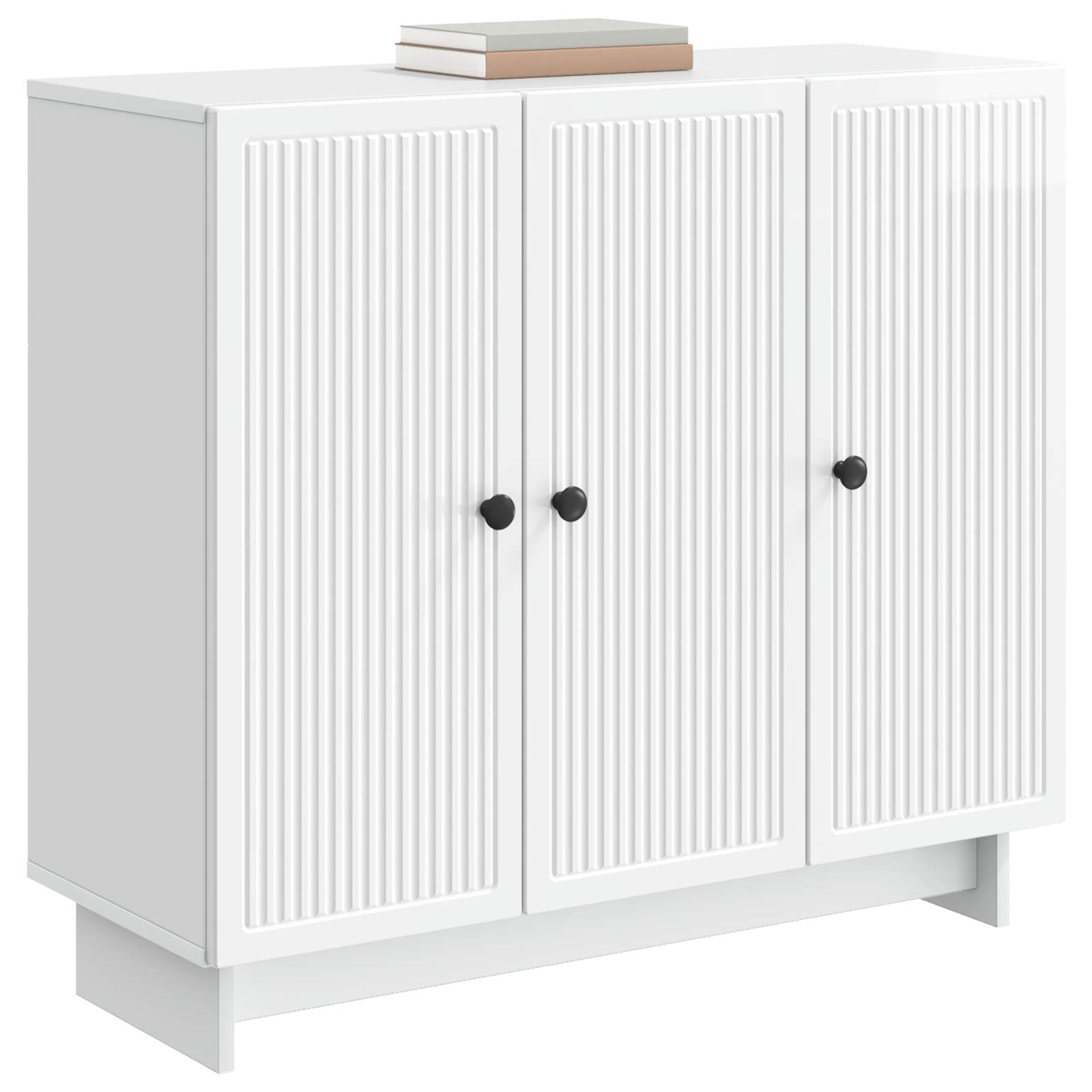 Aparador Brillante 89 x 34,5 x 80 cm Madera de Ingeniería