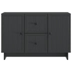 Aparador con cajón Negro 89 x 34,5 x 60 cm Madera de Ingeniería
