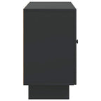 Aparador con cajón Negro 89 x 34,5 x 60 cm Madera de Ingeniería