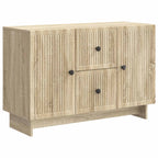 Aparador Roble Sonoma 89 x 34,5 x 60 cm Madera de Ingeniería