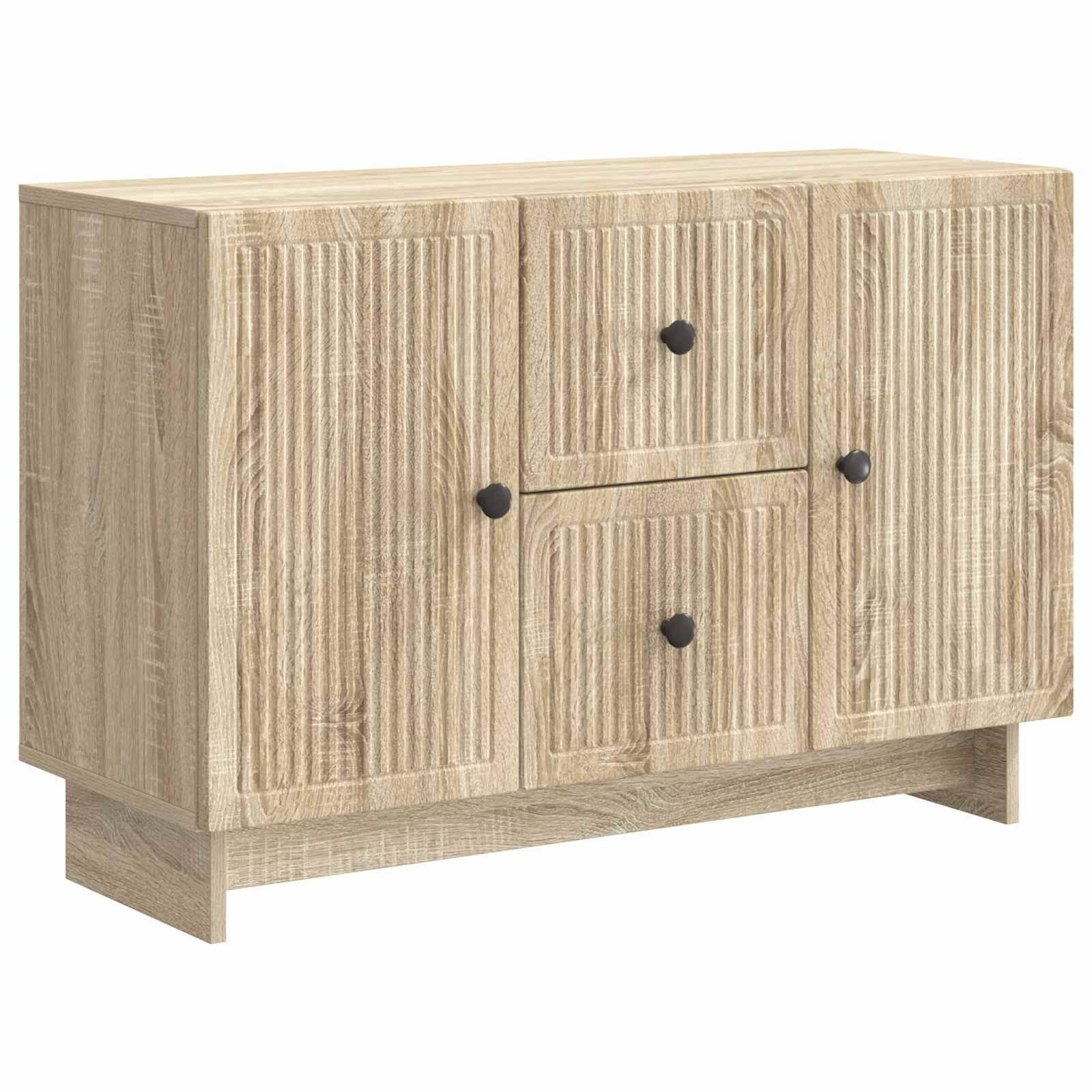Aparador Roble Sonoma 89 x 34,5 x 60 cm Madera de Ingeniería