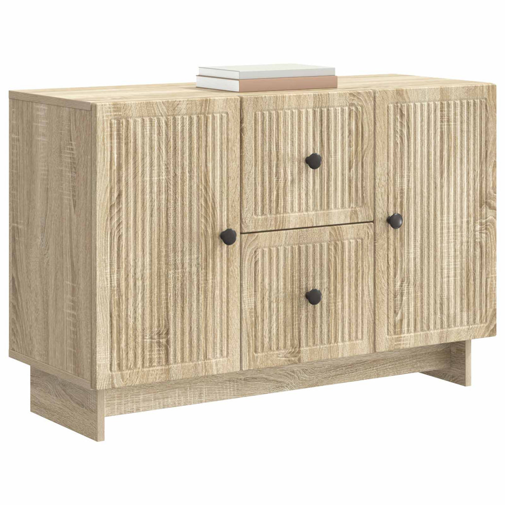 Aparador Roble Sonoma 89 x 34,5 x 60 cm Madera de Ingeniería