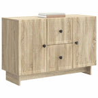 Aparador Roble Sonoma 89 x 34,5 x 60 cm Madera de Ingeniería