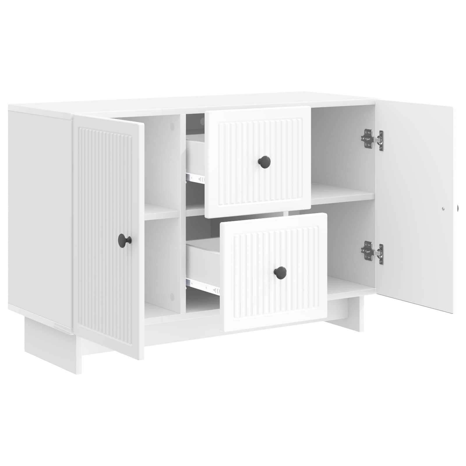 Aparador Brillante 89 x 34,5 x 60 cm Madera de Ingeniería