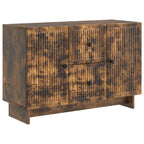 Aparador Roble Ahumado 89 x 34,5 x 60 cm Madera de Ingeniería