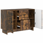Aparador Roble Ahumado 89 x 34,5 x 60 cm Madera de Ingeniería