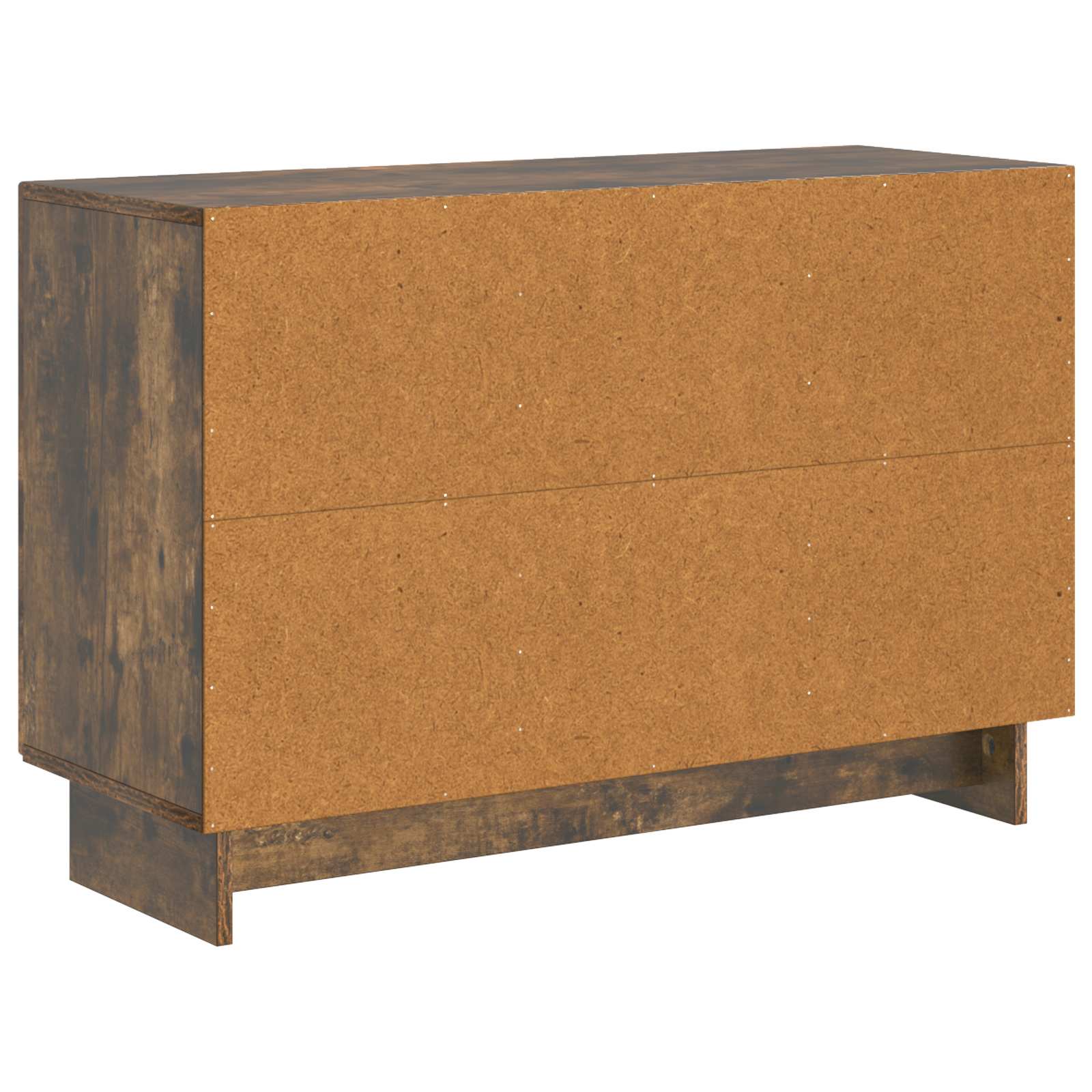Aparador Roble Ahumado 89 x 34,5 x 60 cm Madera de Ingeniería