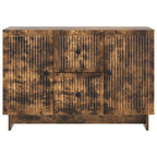 Aparador Roble Ahumado 89 x 34,5 x 60 cm Madera de Ingeniería