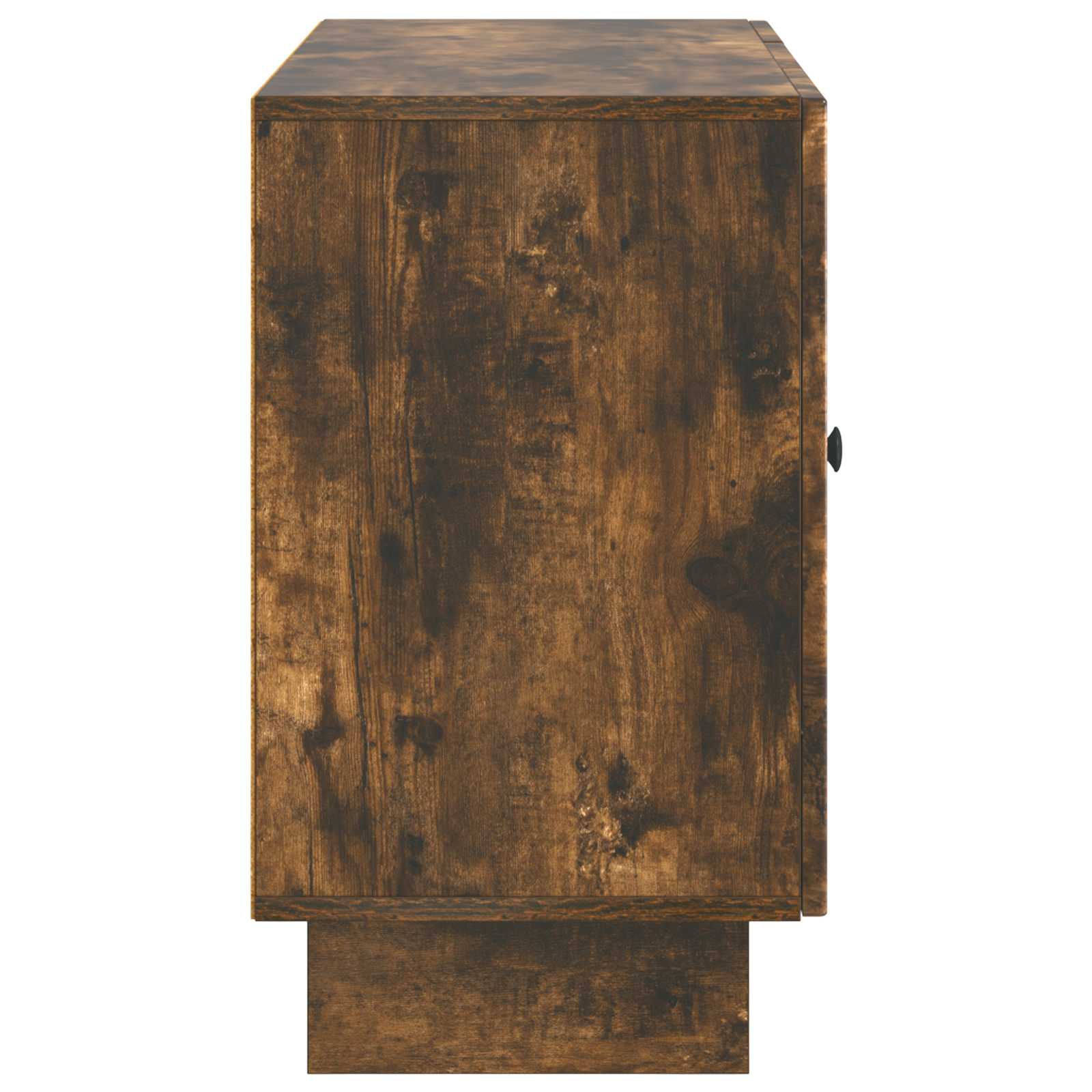 Aparador Roble Ahumado 89 x 34,5 x 60 cm Madera de Ingeniería