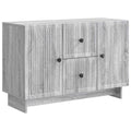 Aparador Gris Sonoma 89 x 34,5 x 60 cm Madera de Ingeniería