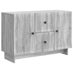 Aparador Gris Sonoma 89 x 34,5 x 60 cm Madera de Ingeniería