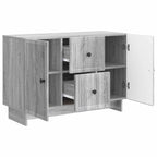 Aparador Gris Sonoma 89 x 34,5 x 60 cm Madera de Ingeniería
