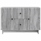 Aparador Gris Sonoma 89 x 34,5 x 60 cm Madera de Ingeniería