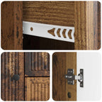Aparador con cajón Madera envejecida 89 x 34,5 x 60 cm