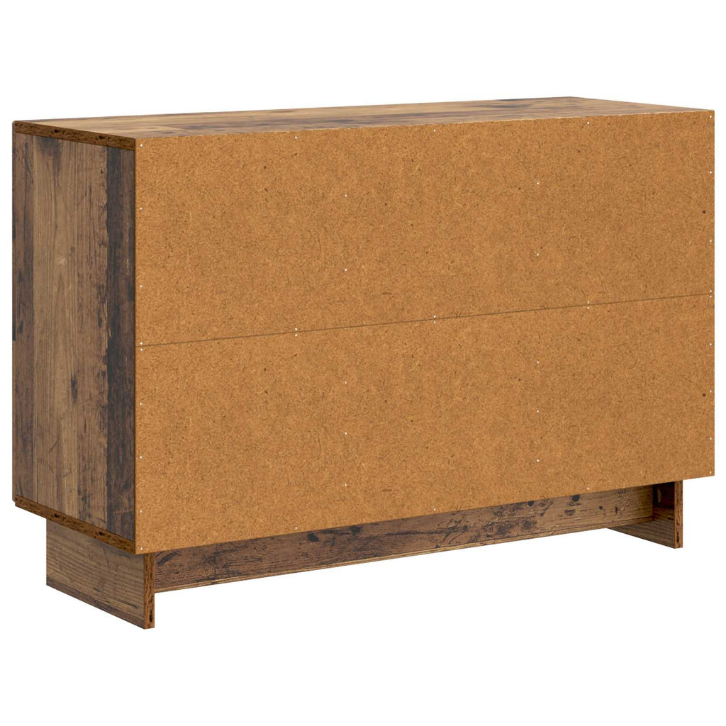 Aparador con cajón Madera envejecida 89 x 34,5 x 60 cm