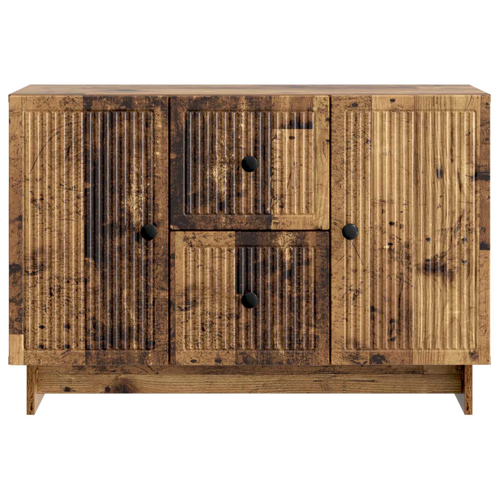 Aparador con cajón Madera envejecida 89 x 34,5 x 60 cm