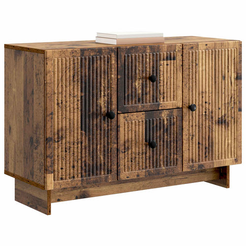 Aparador com gaveta Madeira envelhecida 89 x 34,5 x 60 cm