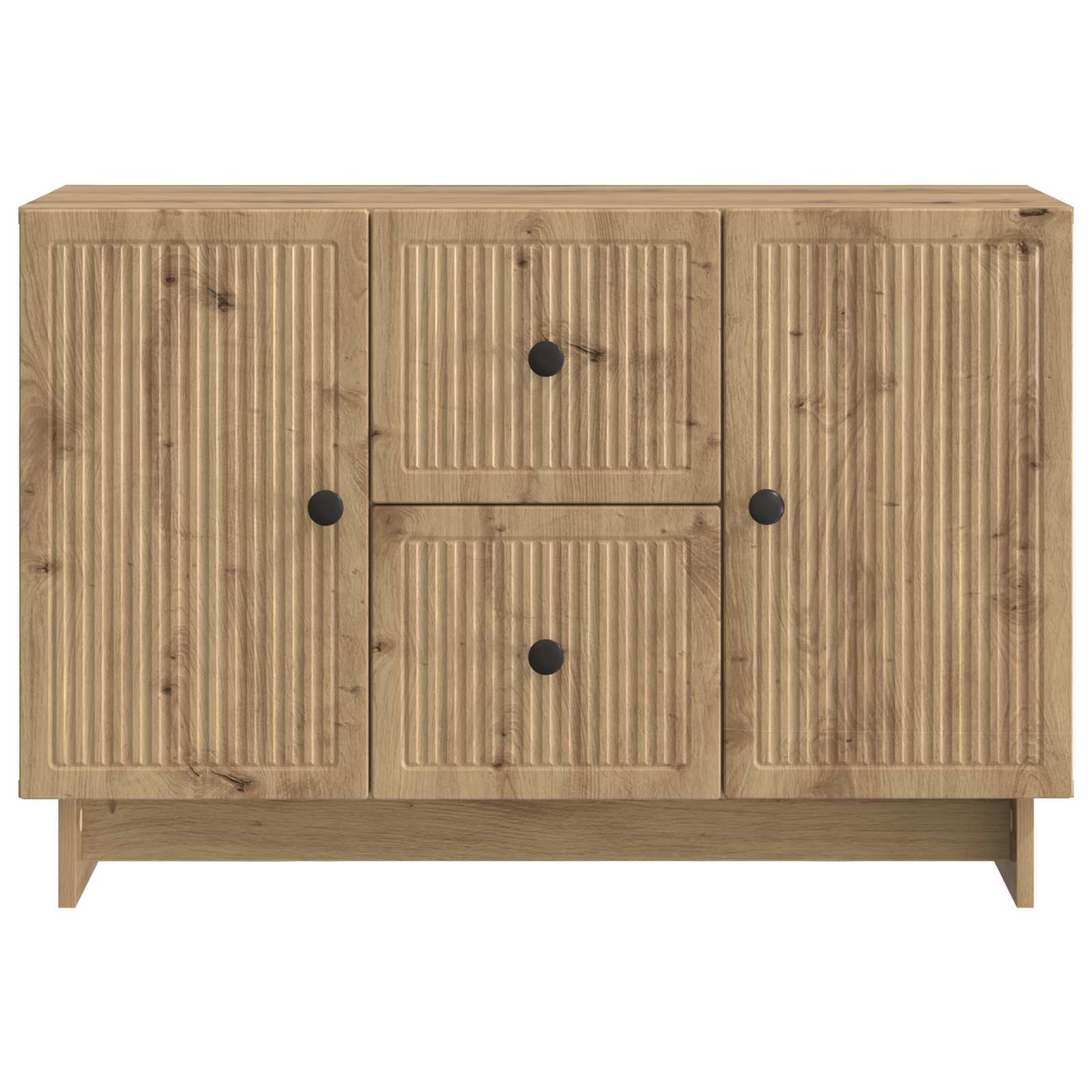 Aparador Roble Artesanal 89 x 34,5 x 60 cm Madera de Ingeniería