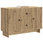 Aparador Roble Artesanal 89 x 34,5 x 60 cm Madera de Ingeniería