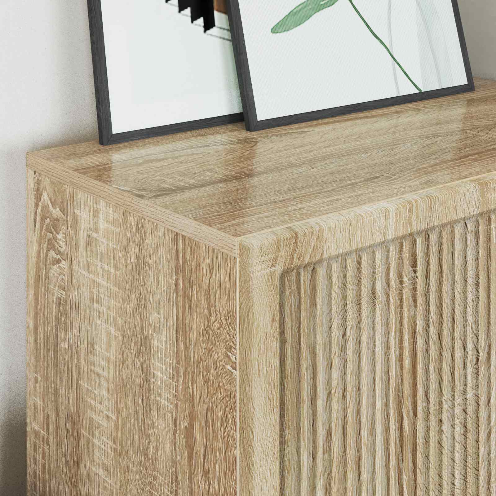 Aparador Roble Sonoma 66 x 34,5 x 95 cm Madera de ingeniería