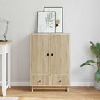 Aparador Roble Sonoma 66 x 34,5 x 95 cm Madera de ingeniería