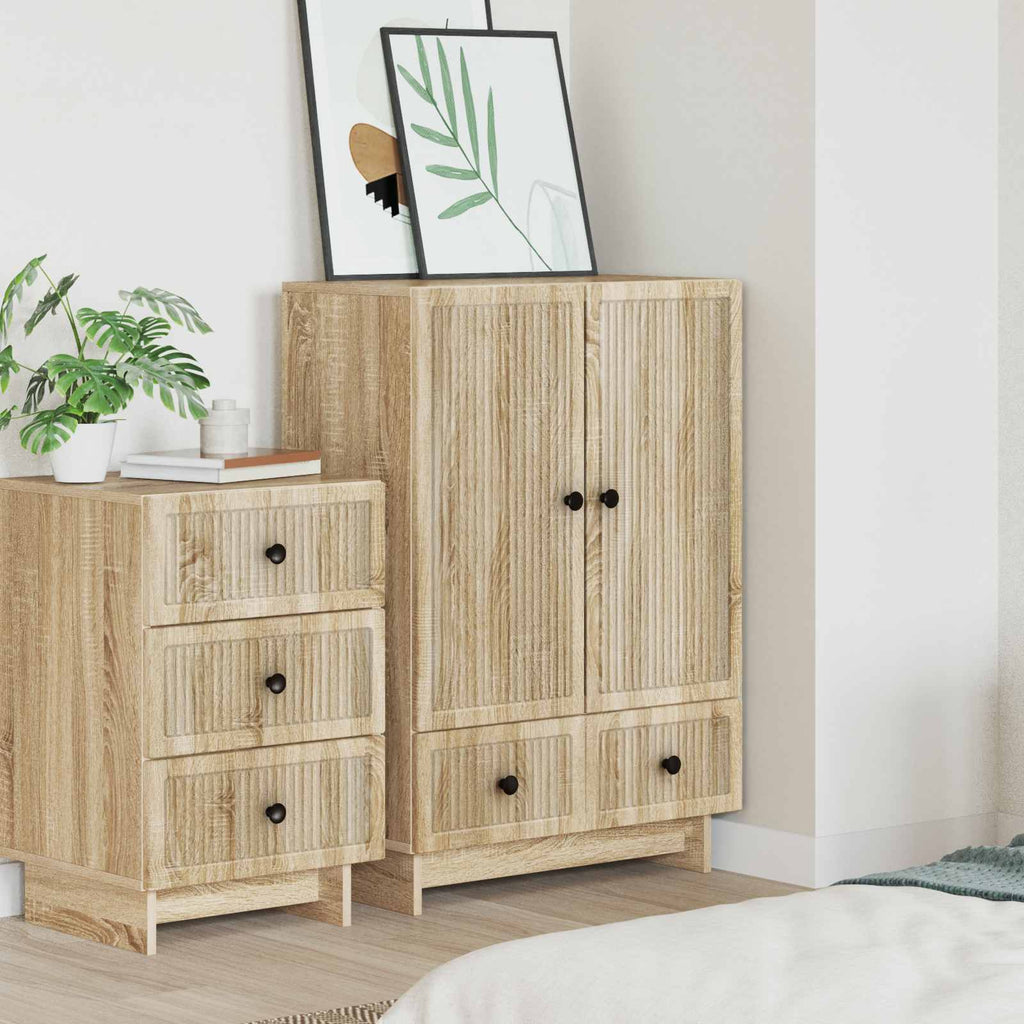 Aparador Roble Sonoma 66 x 34,5 x 95 cm Madera de ingeniería